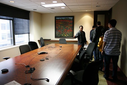 The conference room