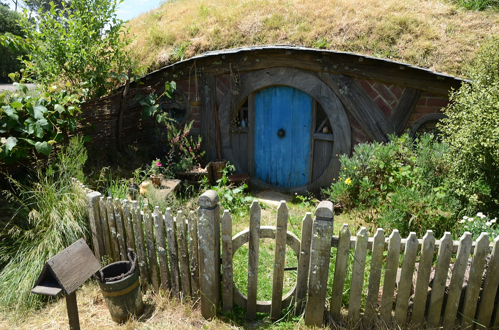 One of many hobbit-holes