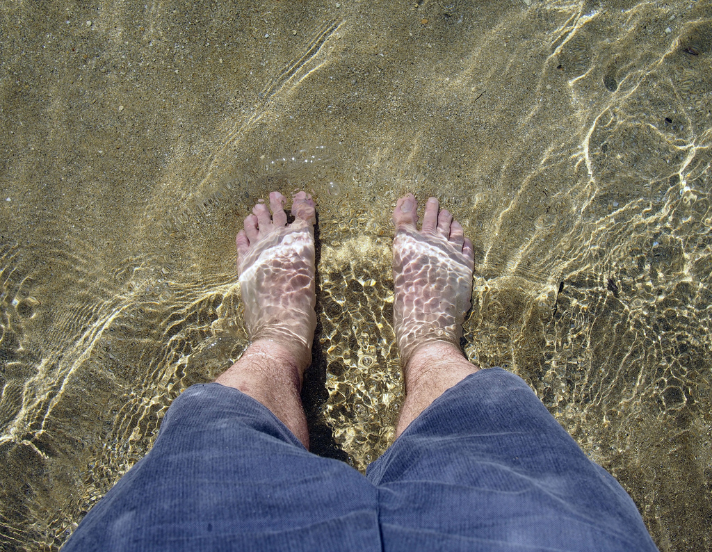 My Feet in the Mediterranean